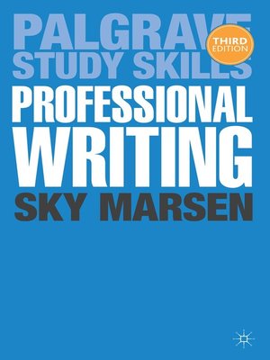 Professional Writing - ebook